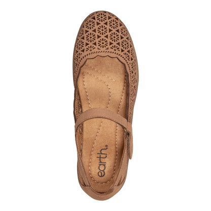 Earth Shoes Lady Perforated Slip-On Ballet Flat