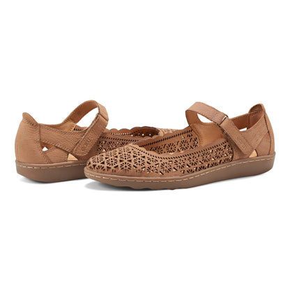 Earth Shoes Lady Perforated Slip-On Ballet Flat