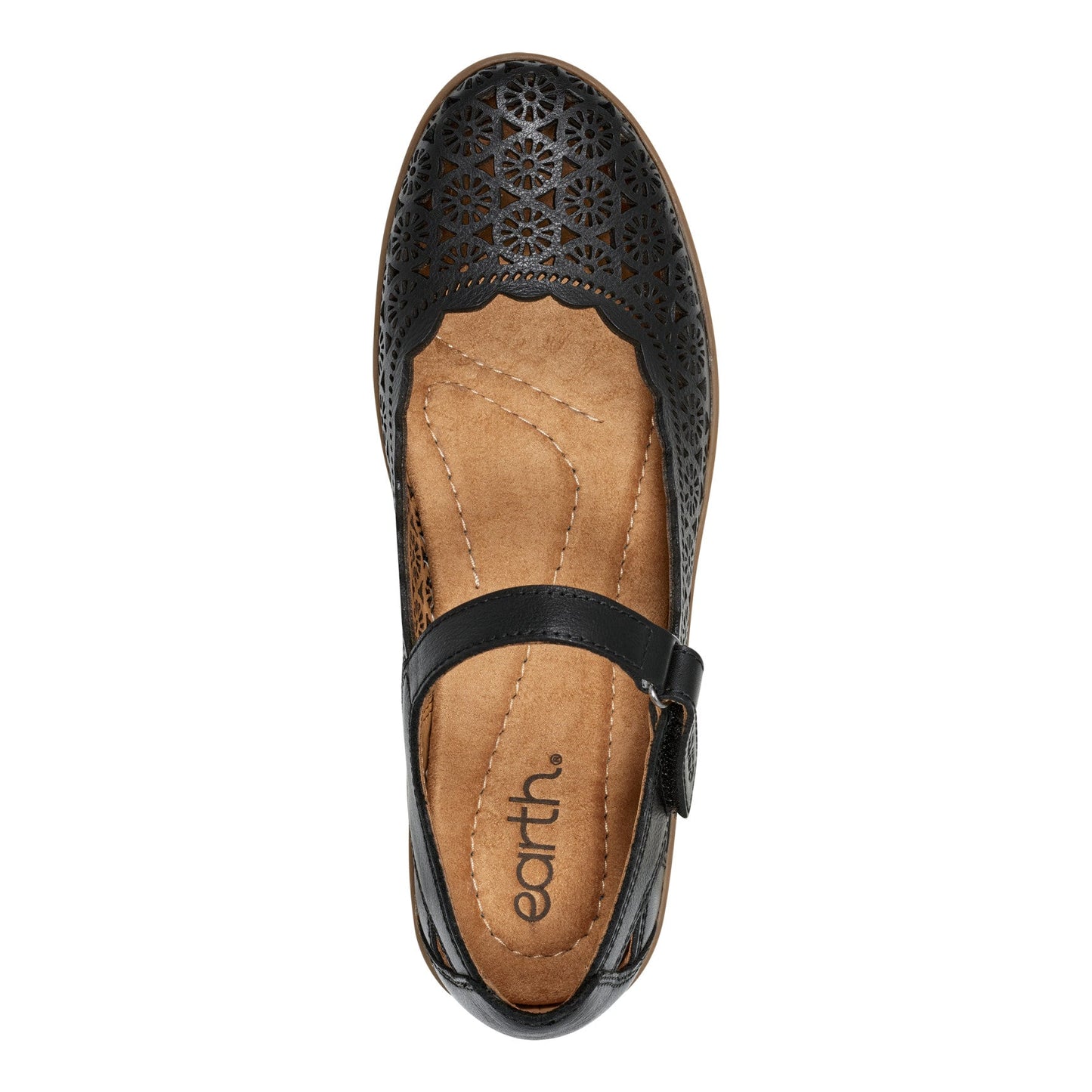 Earth Shoes Lady Perforated Slip-On Ballet Flat