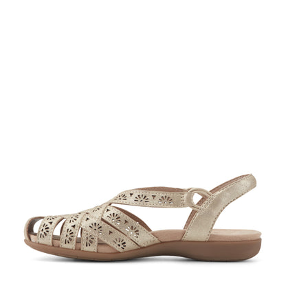 Earth Shoes Briel Round Toe Casual Slingback Flat Sandals