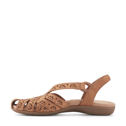Earth Shoes Briel Round Toe Casual Slingback Flat Sandals