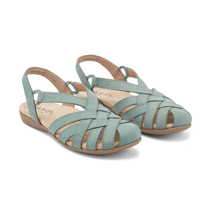Earth Shoes Berri Woven Casual Round Toe Slip-on Sandals