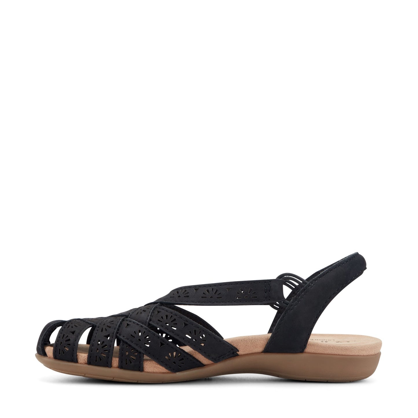 Earth Shoes Briel Round Toe Casual Slingback Flat Sandals