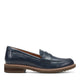Navy Leather