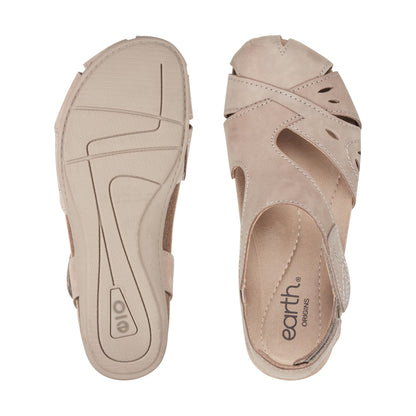 Earth Shoes Birdine Casual Round Toe Slip-on Sandals