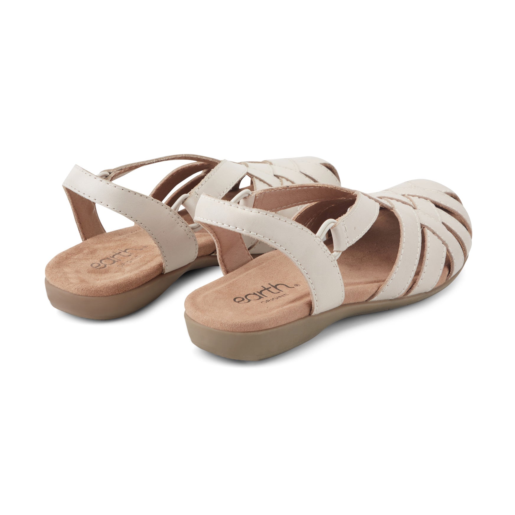 Earth Shoes Berri Woven Casual Round Toe Slip-on Sandals