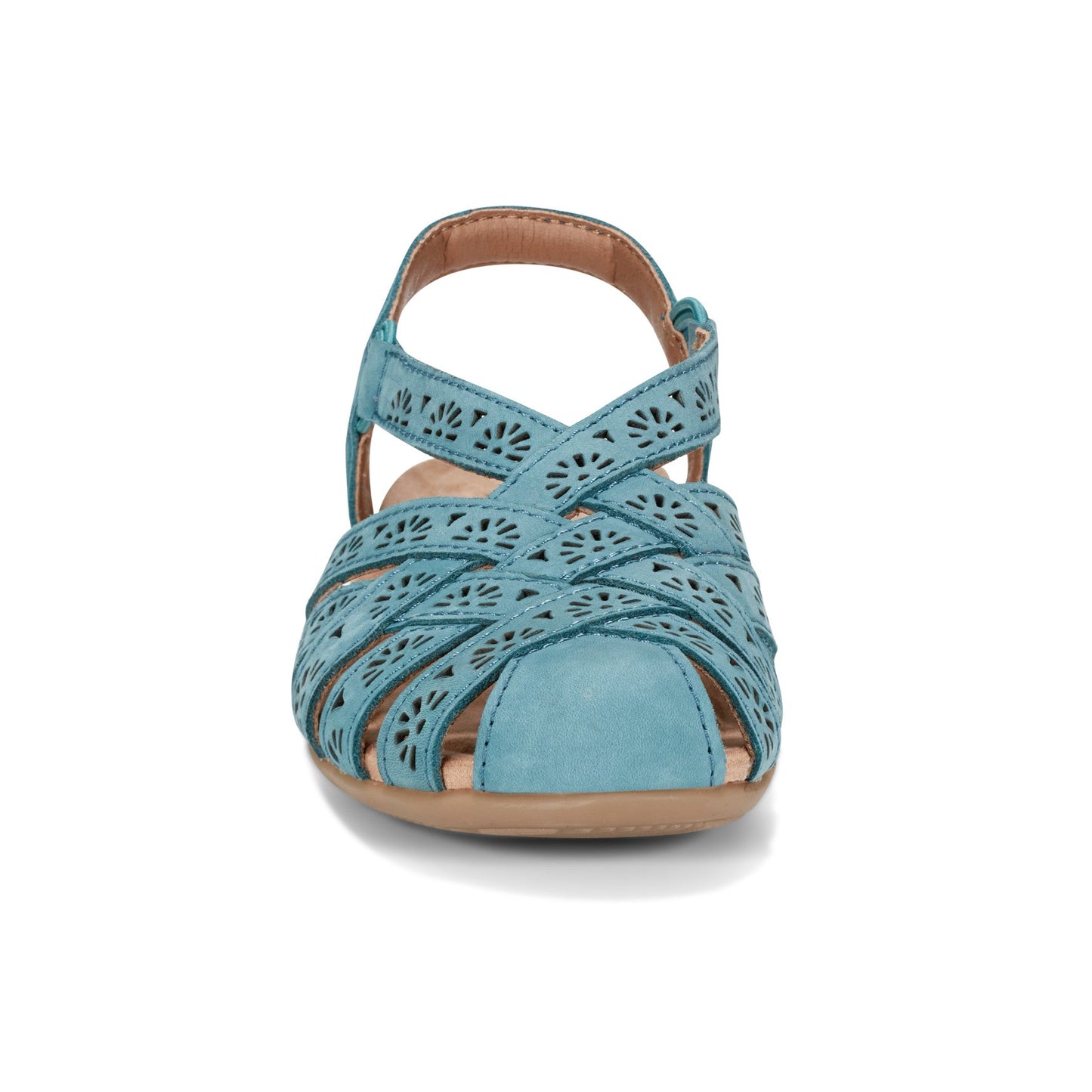 Earth Shoes Briel Round Toe Casual Slingback Flat Sandals
