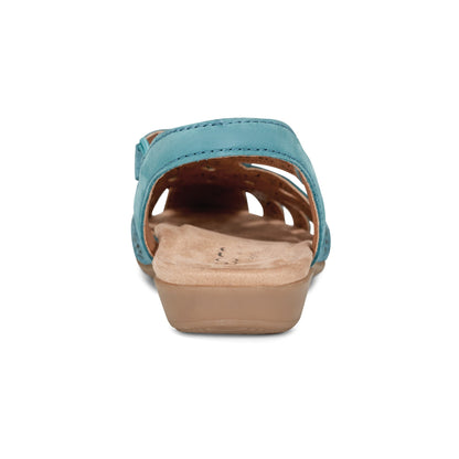 Earth Shoes Briel Round Toe Casual Slingback Flat Sandals
