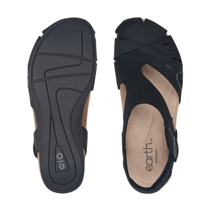 Earth Shoes Birdine Casual Round Toe Slip-on Sandals