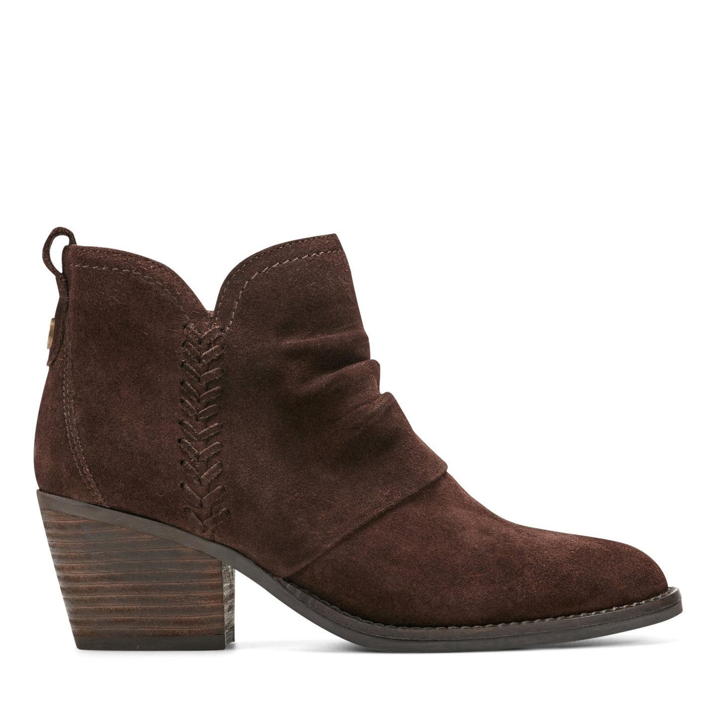 Earth Shoes Chandy Suede Ruched Booties