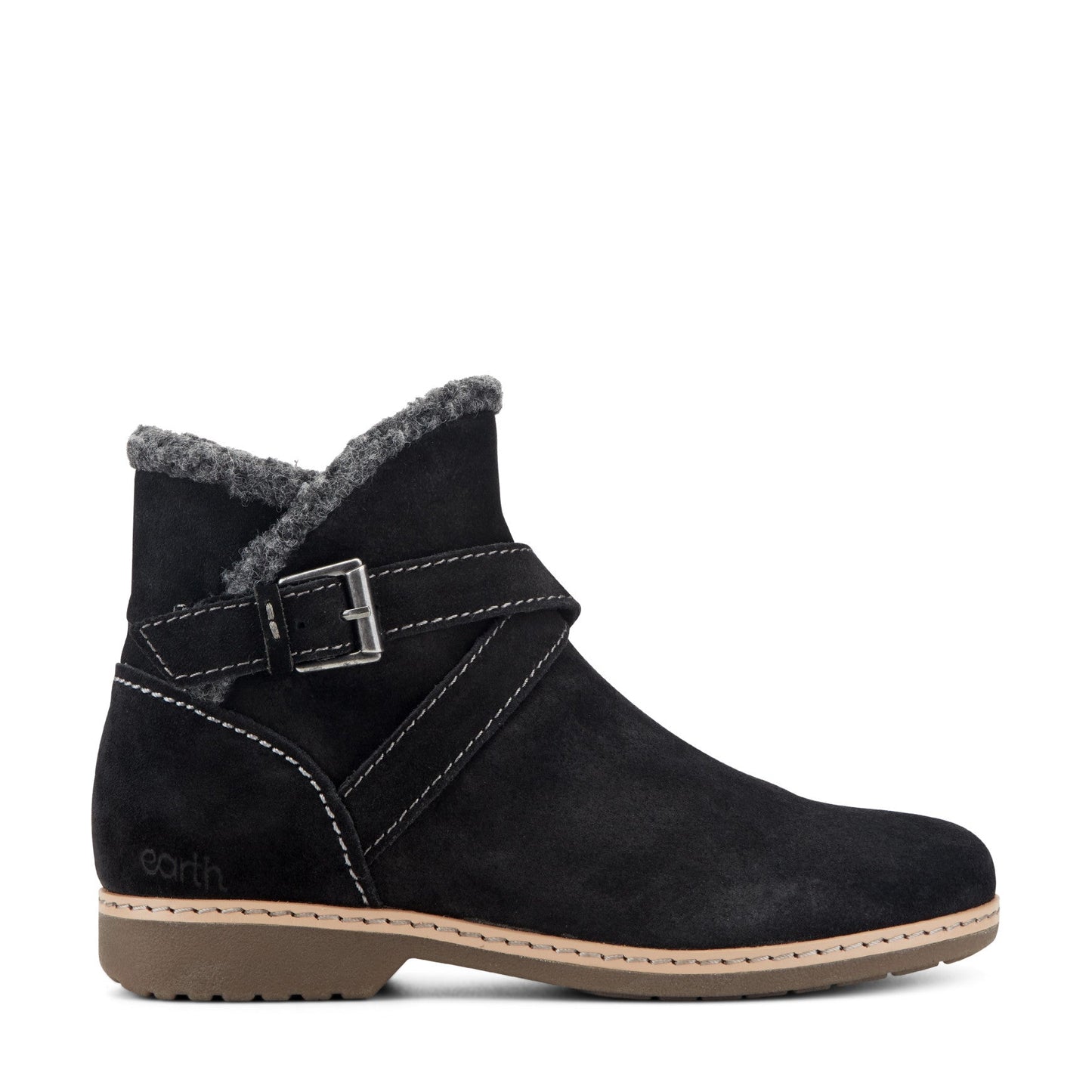 Earth Shoes Hutton Water Repellent Suede Booties