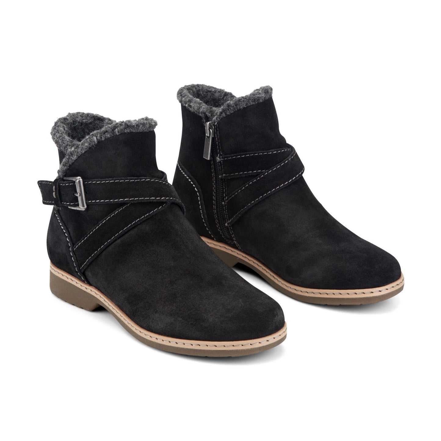 Earth Shoes Hutton Water Repellent Suede Booties
