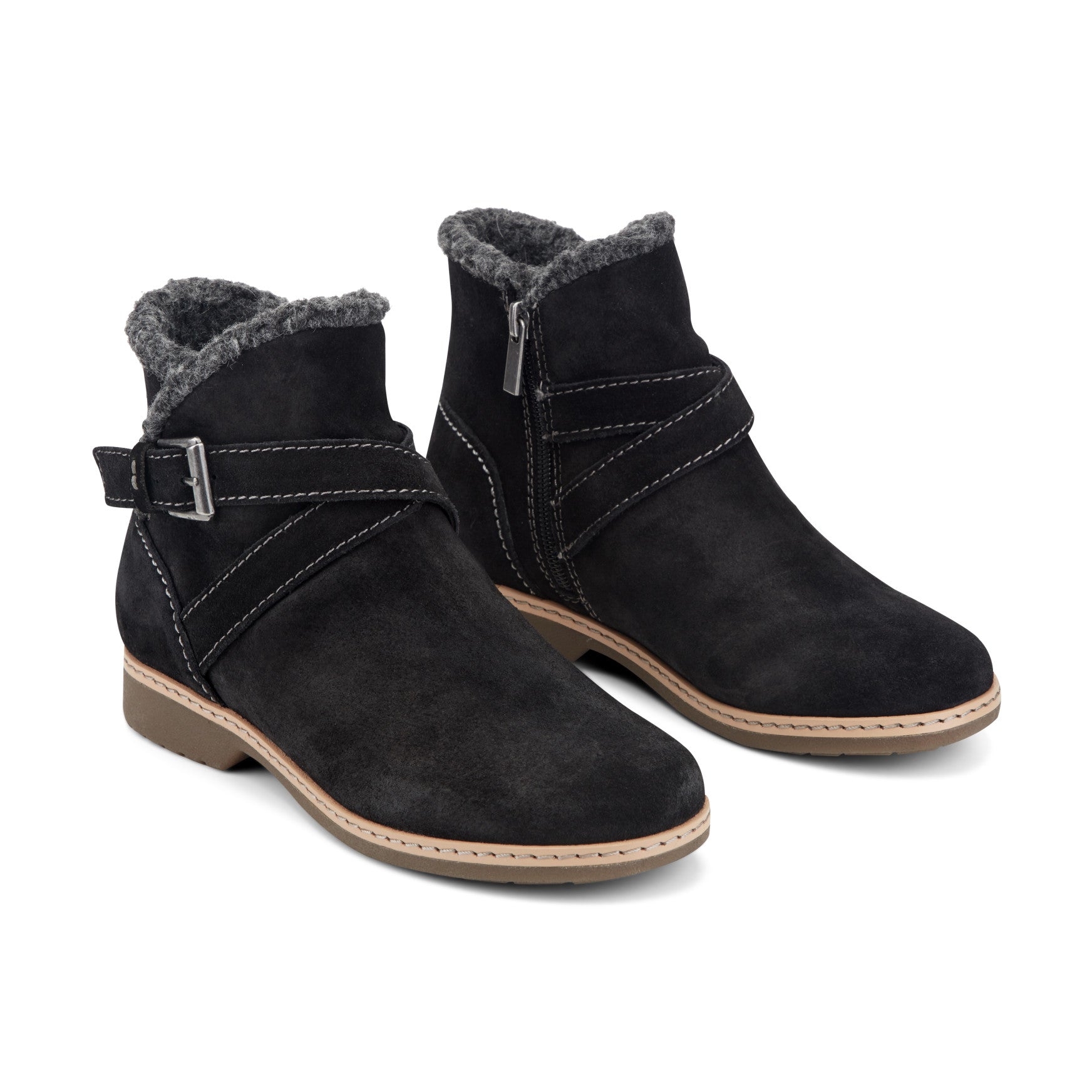 Earth Shoes Hutton Water Repellent Suede Booties