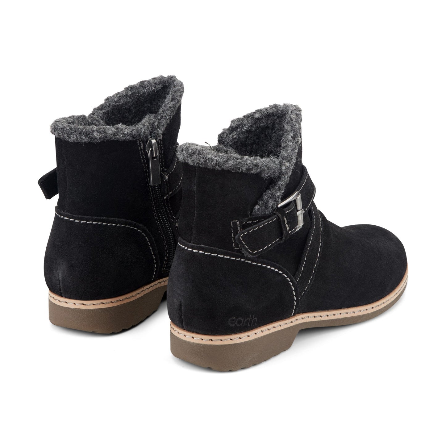 Earth Shoes Hutton Water Repellent Suede Booties
