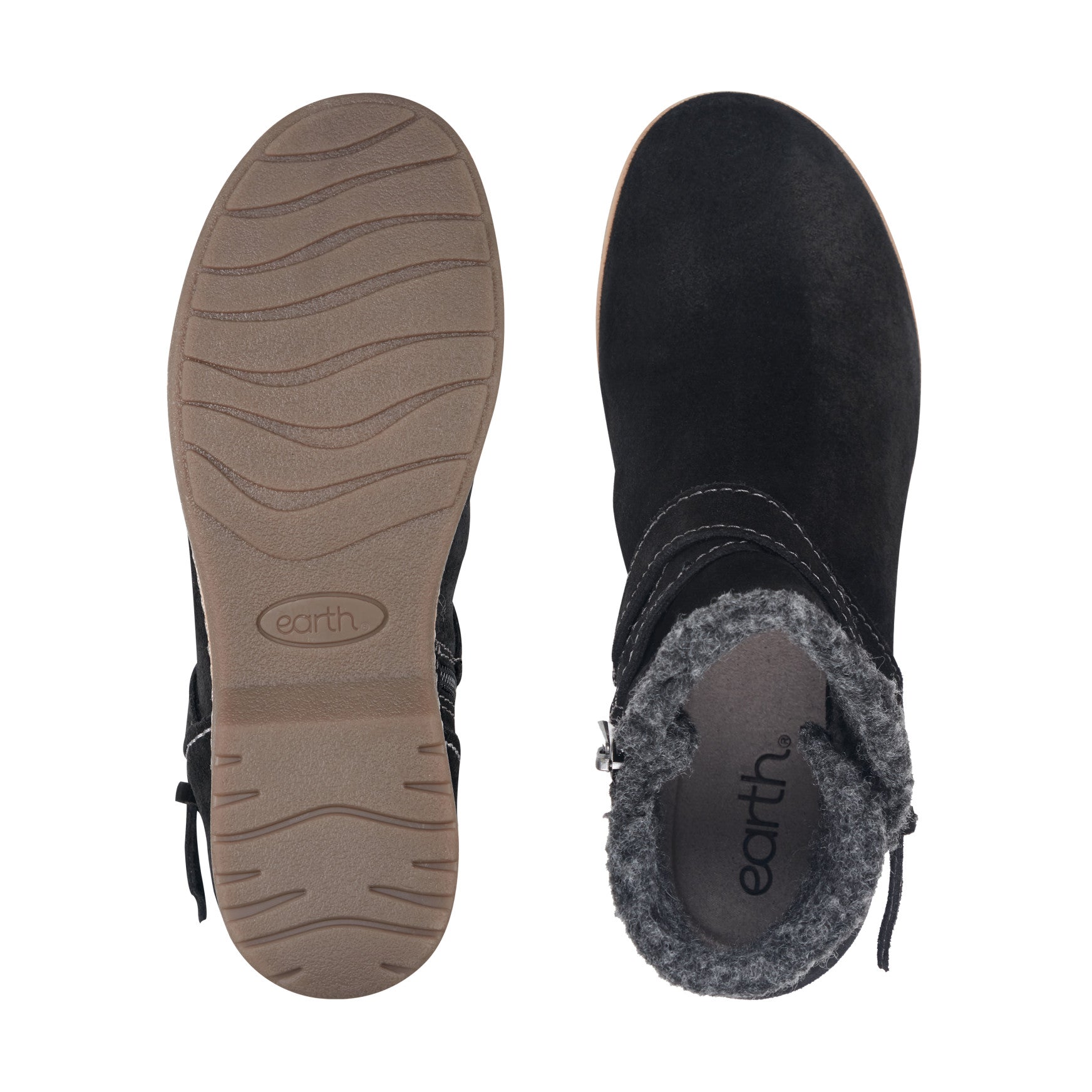 Earth Shoes Hutton Water Repellent Suede Booties