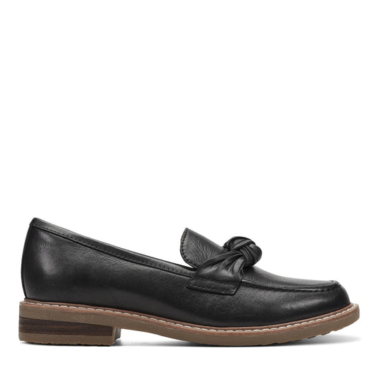 Earth Shoes Jayde Leather Knotted Loafers