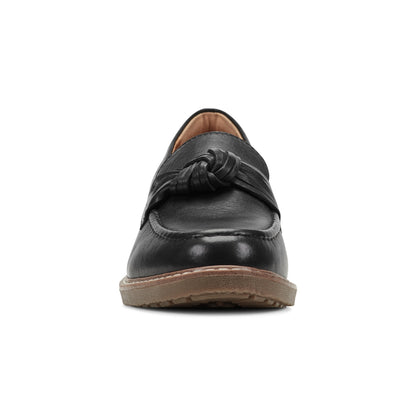 Earth Shoes Jayde Leather Knotted Loafers
