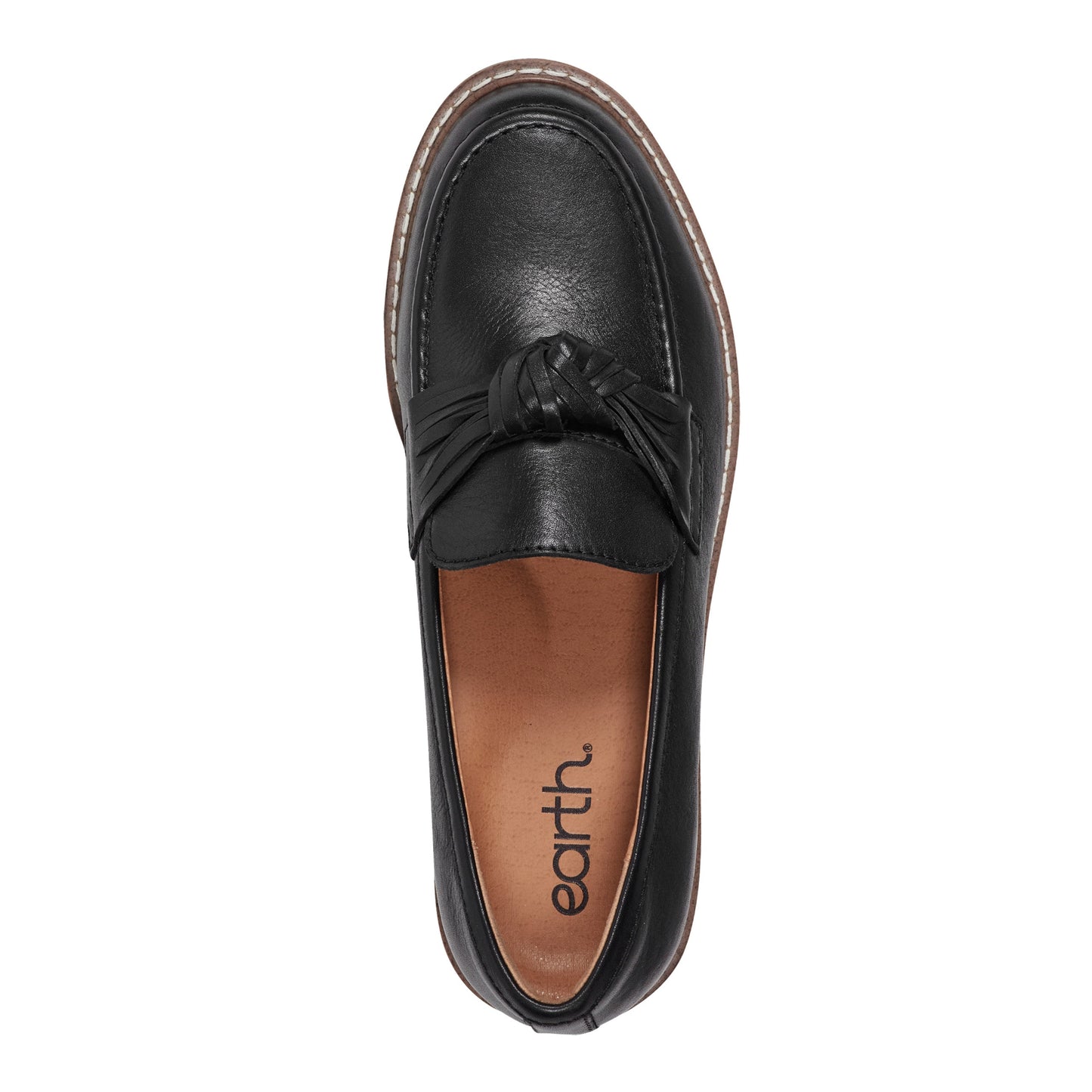 Earth Shoes Jayde Leather Knotted Loafers