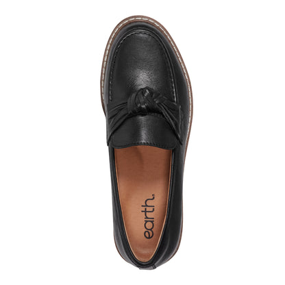 Earth Shoes Jayde Leather Knotted Loafers