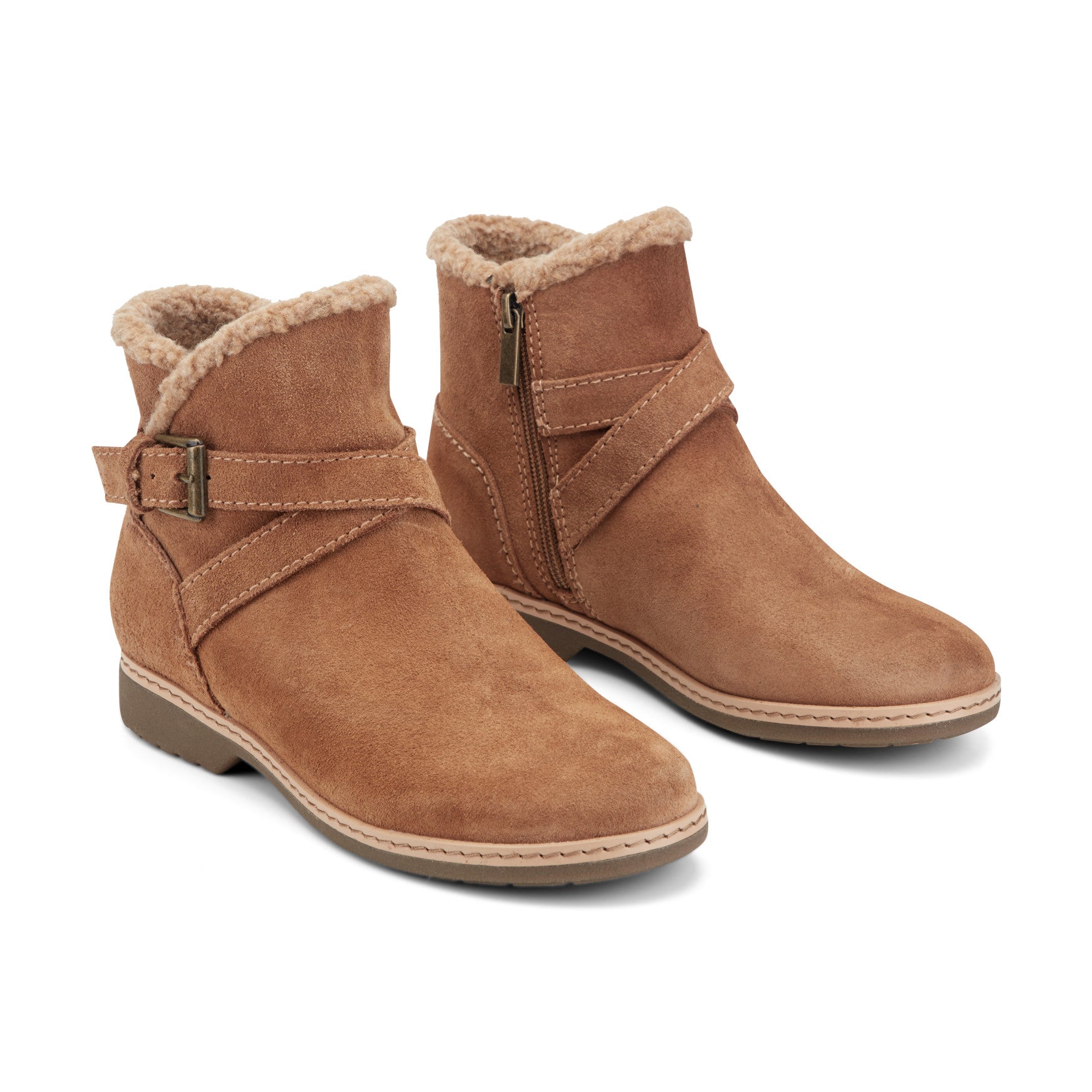 Earth Shoes Hutton Water Repellent Suede Booties