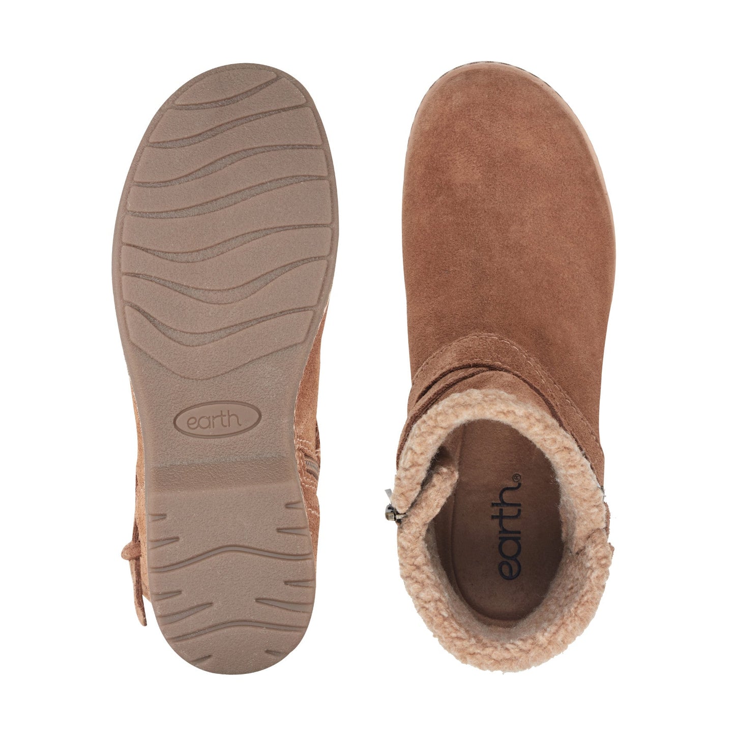 Earth Shoes Hutton Water Repellent Suede Booties