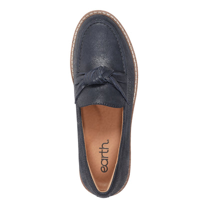 Earth Shoes Jayde Leather Knotted Loafers