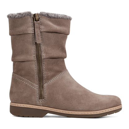 Earth Shoes Hyland Water Repellent Suede Booties