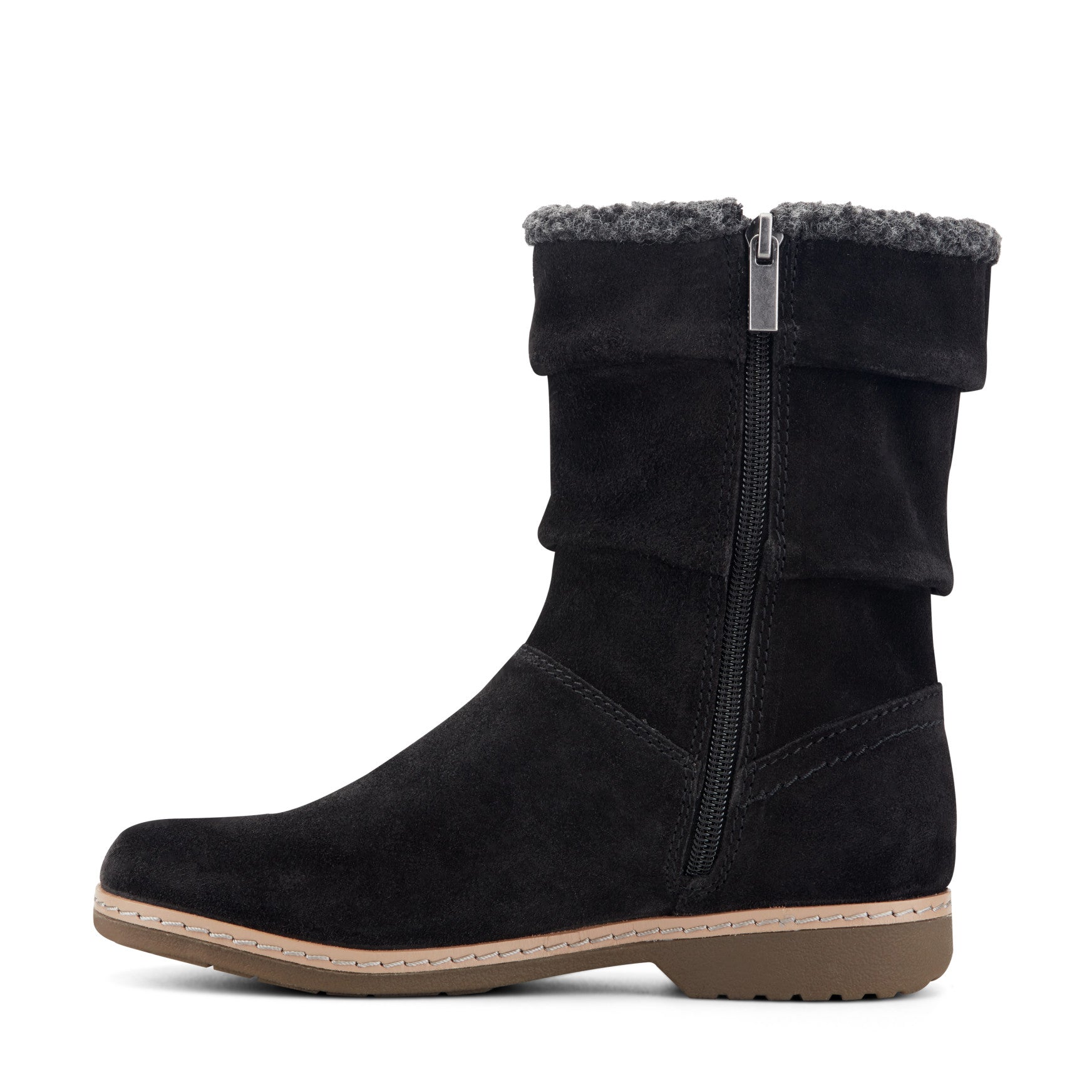 Earth Shoes Hyland Water Repellent Suede Booties