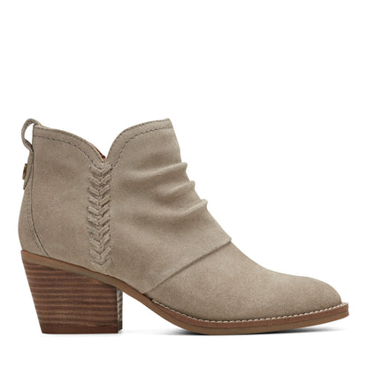 Earth Shoes Chandy Suede Ruched Booties