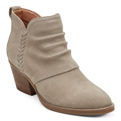 Earth Shoes Chandy Suede Ruched Booties