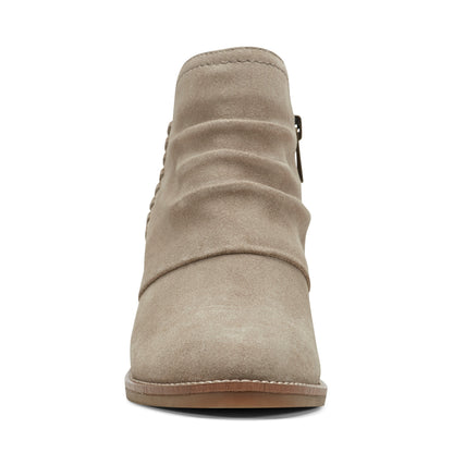 Earth Shoes Chandy Suede Ruched Booties