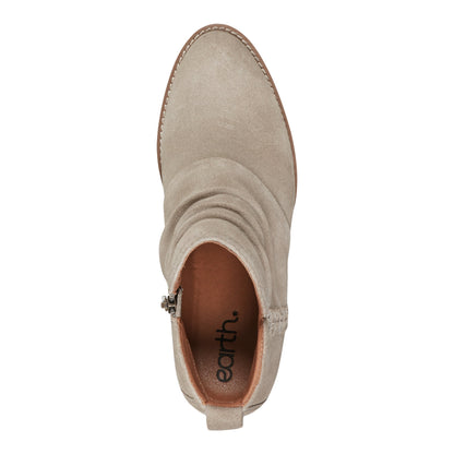 Earth Shoes Chandy Suede Ruched Booties