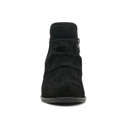 Earth Shoes Chandy Suede Ruched Booties