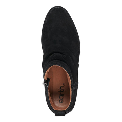 Earth Shoes Chandy Suede Ruched Booties