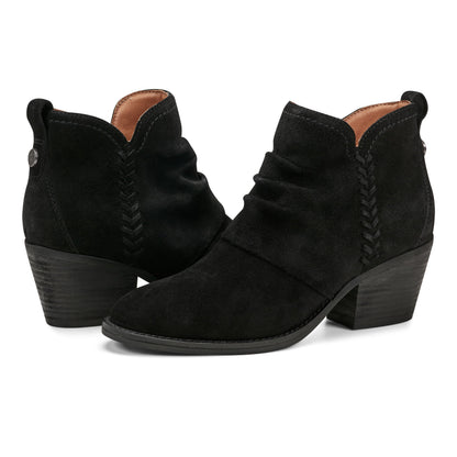 Earth Shoes Chandy Suede Ruched Booties