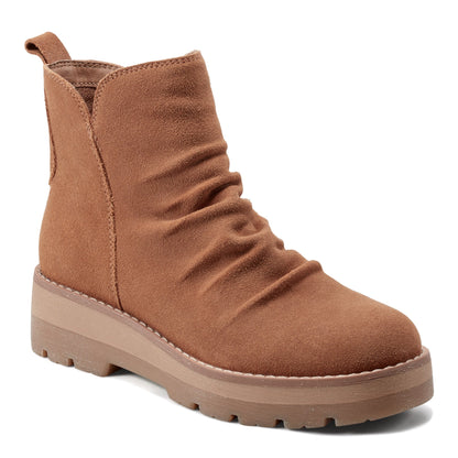 Earth Shoes Yonder Waterproof Ruched Lug Sole Casual Booties