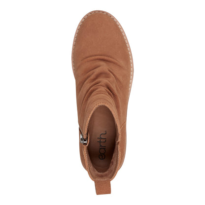 Earth Shoes Yonder Waterproof Ruched Lug Sole Casual Booties