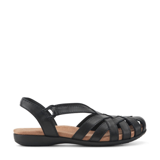 Earth Shoes Berri Woven Casual Round Toe Slip-on Sandals