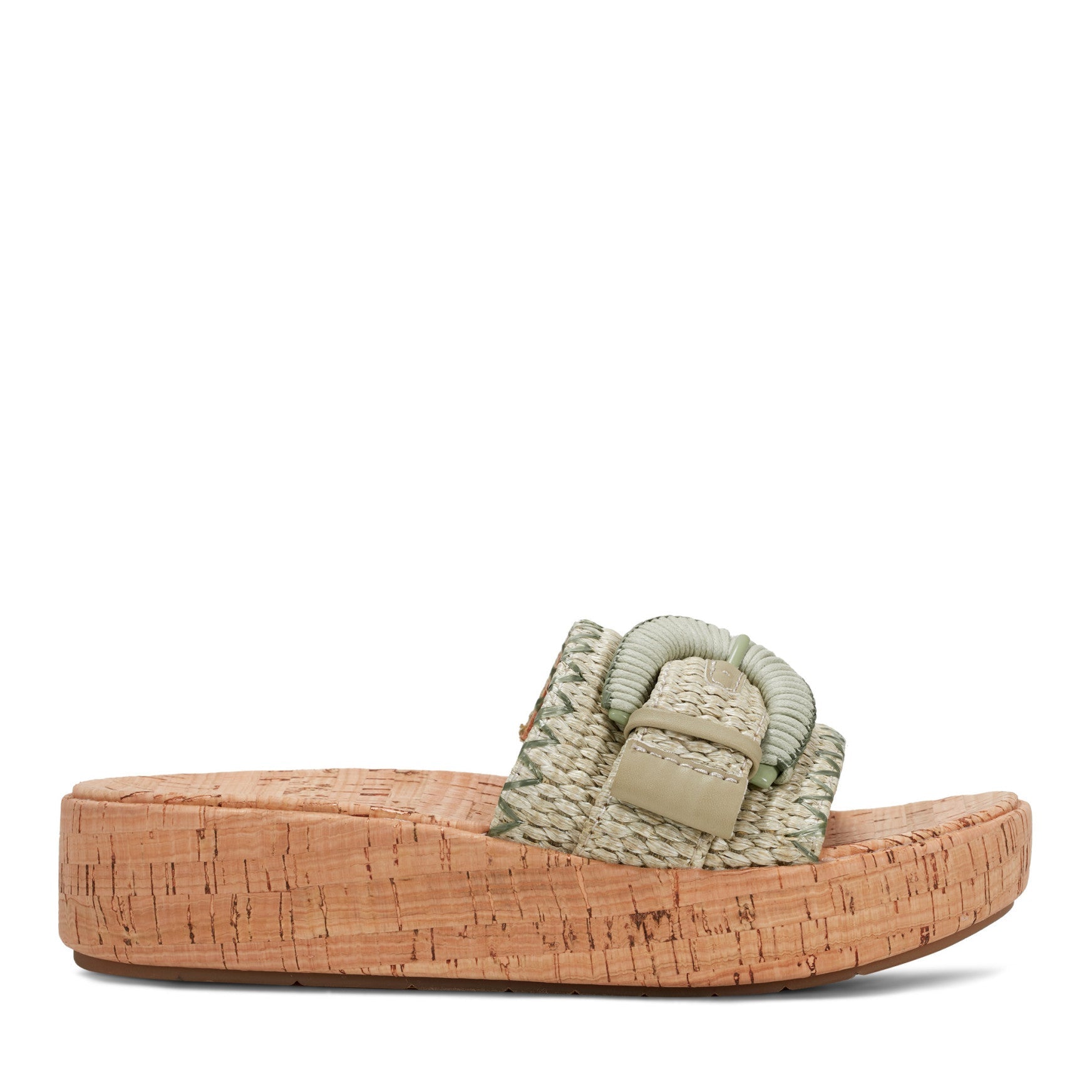 Earth Shoes Samsy Casual Slip-on Wedge Platform Sandals