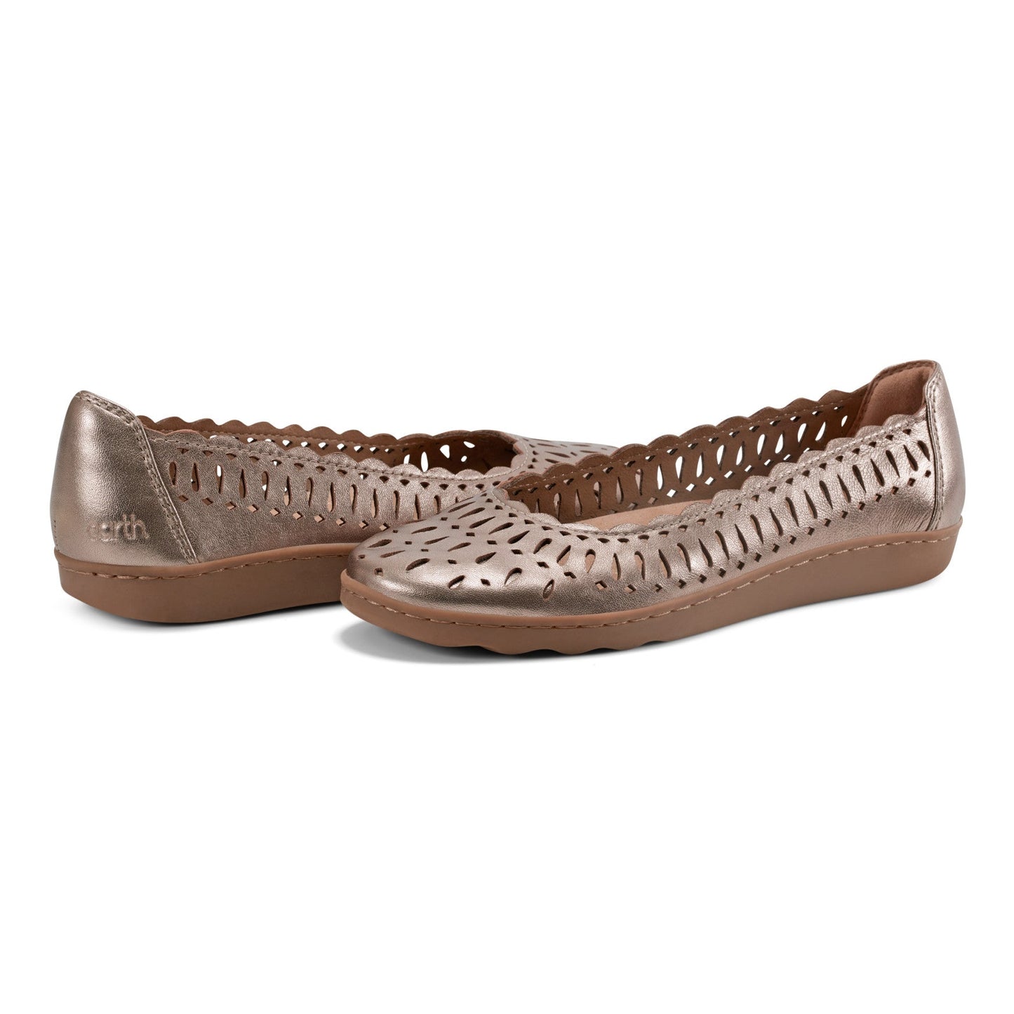 Earth Shoes Luna Round Toe Casual Slip-on Ballet Flats