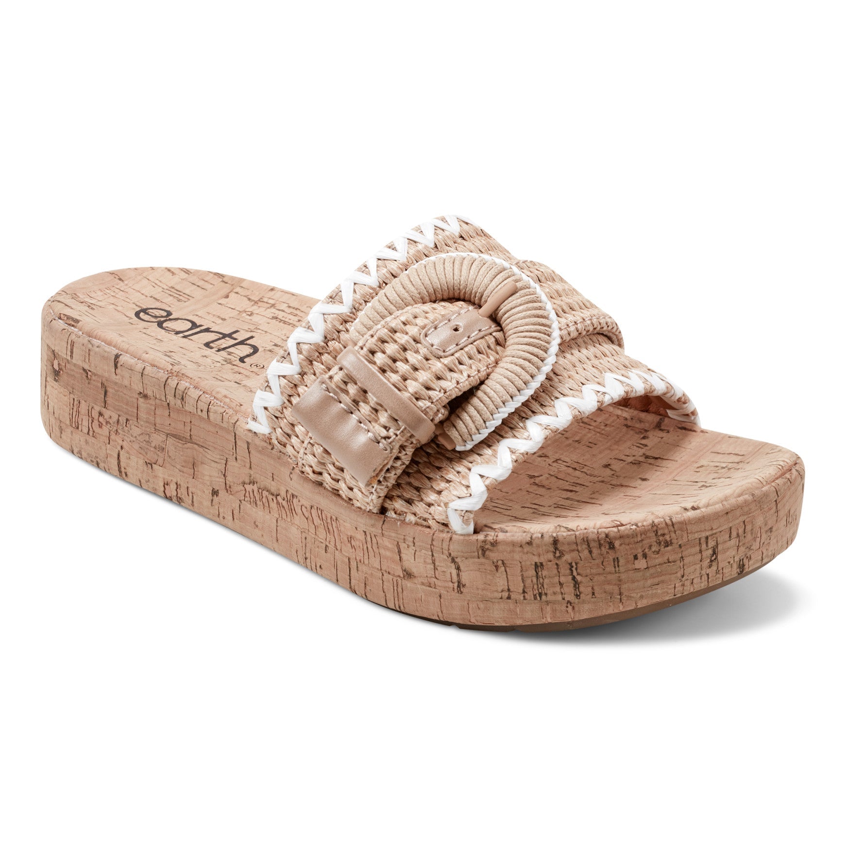 Earth Shoes Samsy Casual Slip-on Wedge Platform Sandals