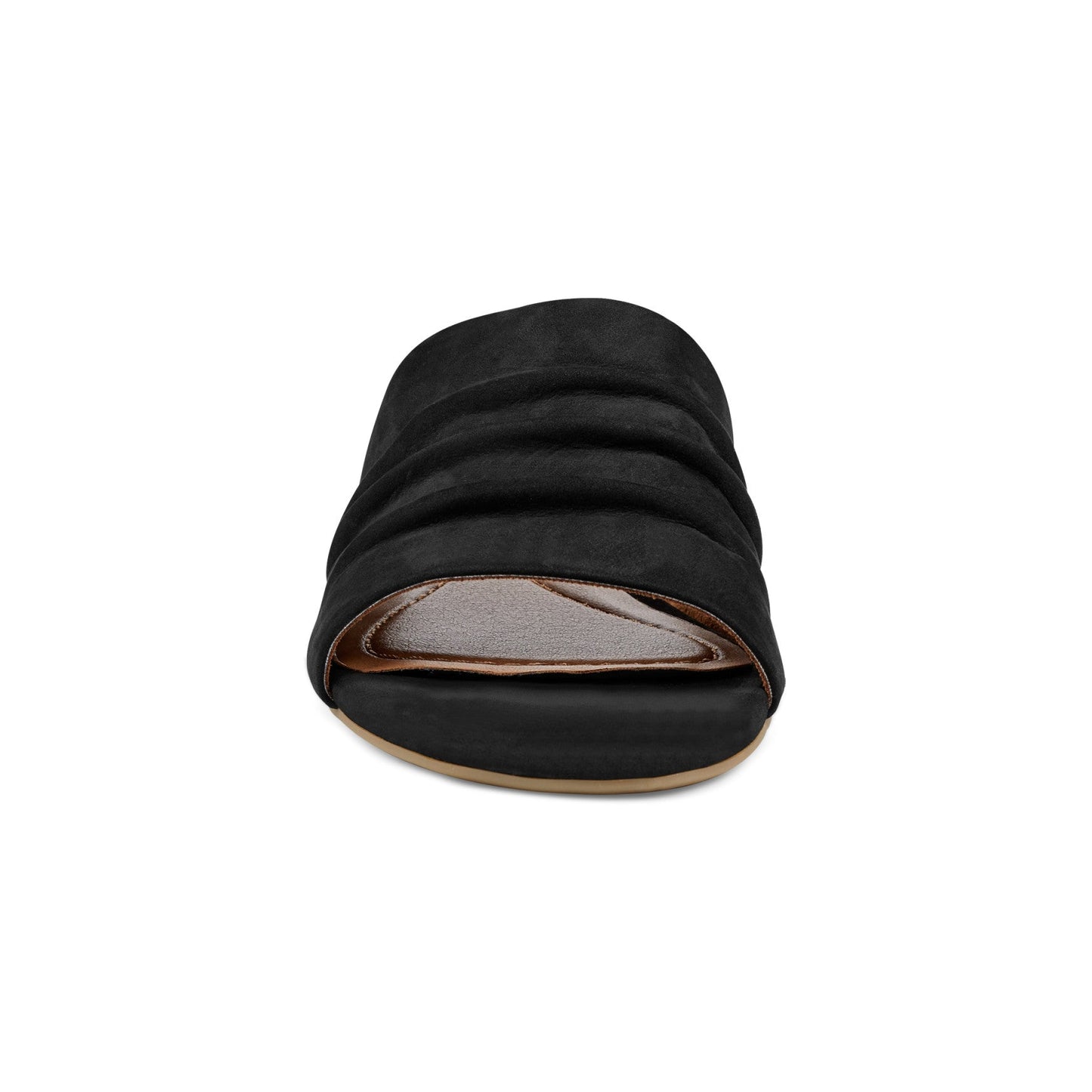 Earth Shoes Talma Ruched Flat Slip-On Sandals