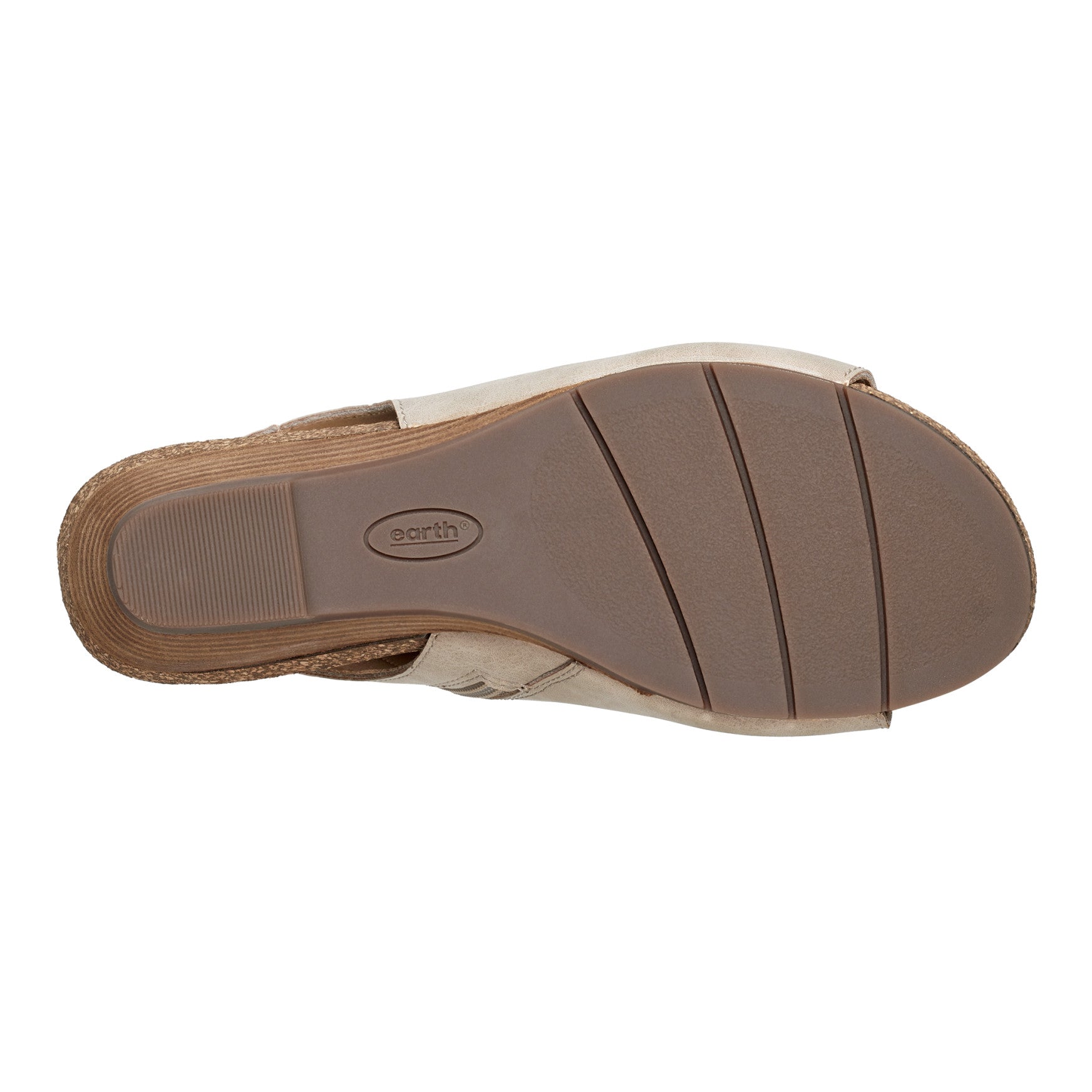 Earth Shoes Hana Round Toe Laser Cut Dress Sandals