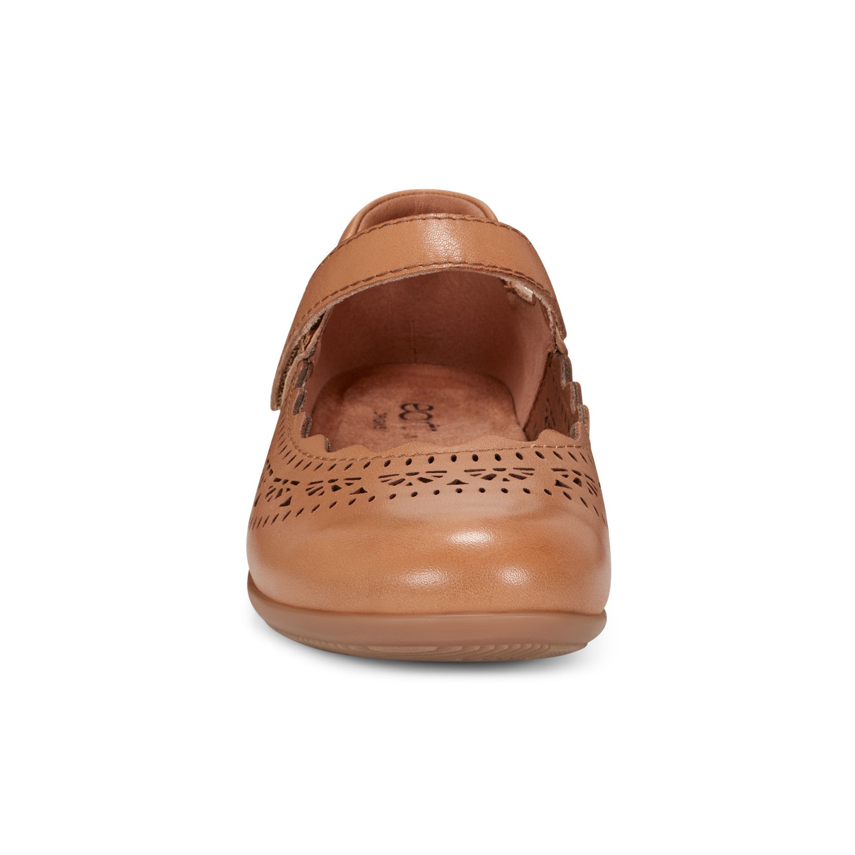 Earth Shoes Brady Round Toe Adjustable Strap Casual Flats