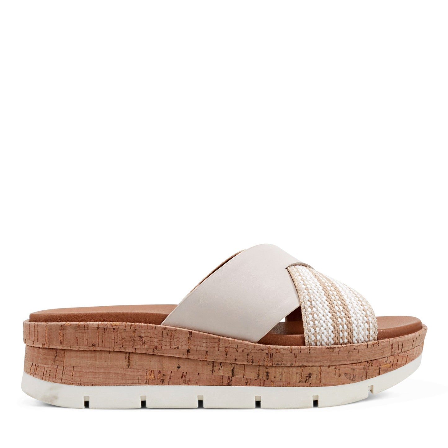 Earth Shoes Finale Casual Slip-On Wedge Platform Sandals