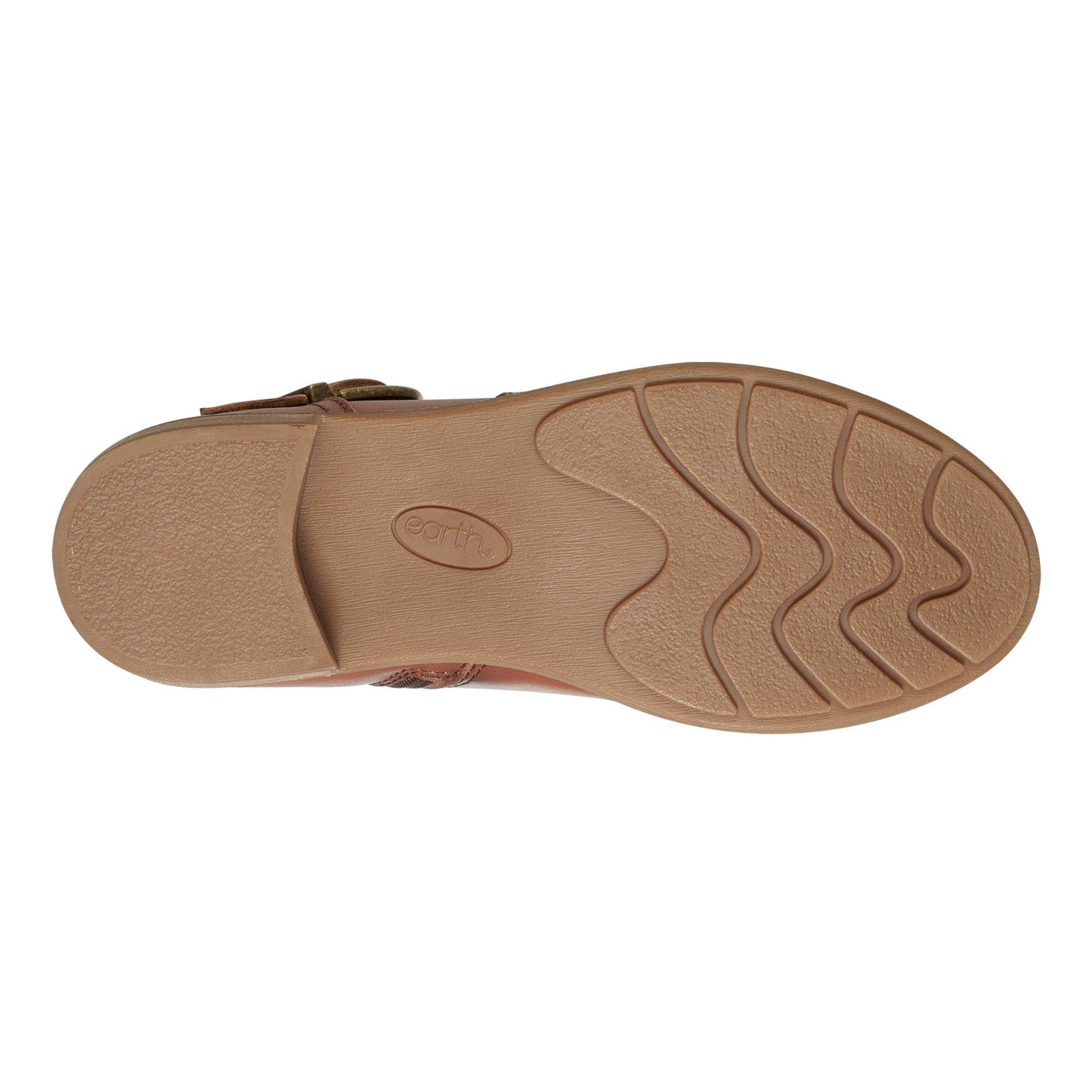 Earth Shoes Nicole Round Toe Stacked Heel Casual Booties