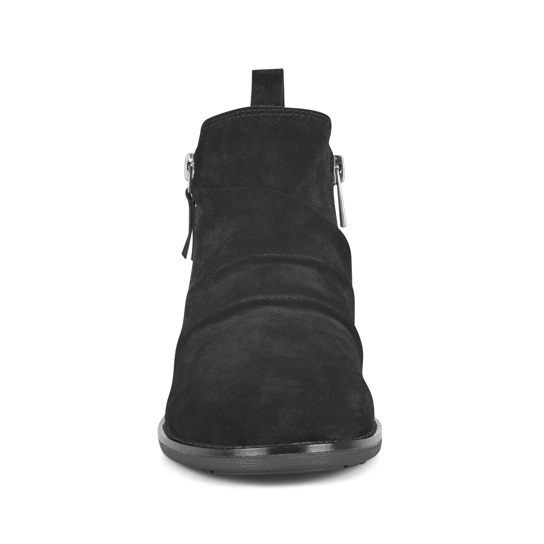 Earth Shoes Nadya Round Toe Ruched Casual Booties
