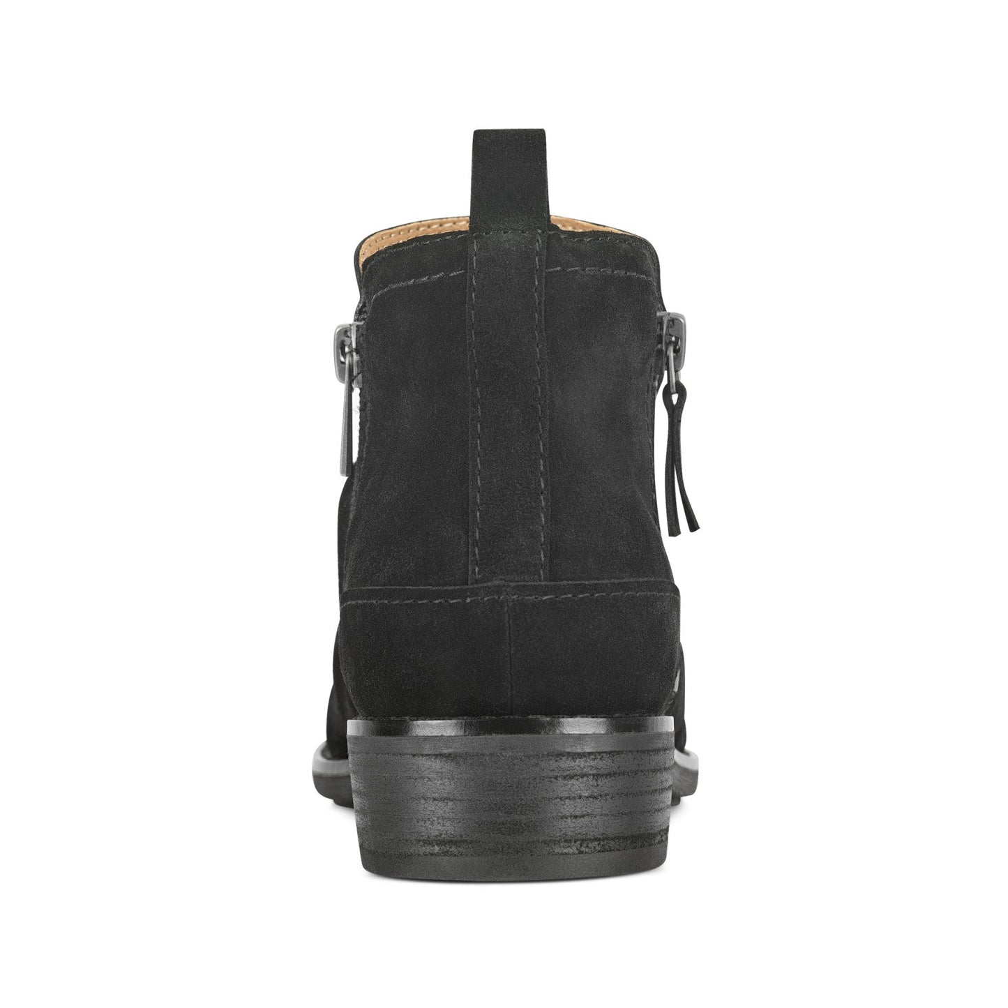 Earth Shoes Nadya Round Toe Ruched Casual Booties