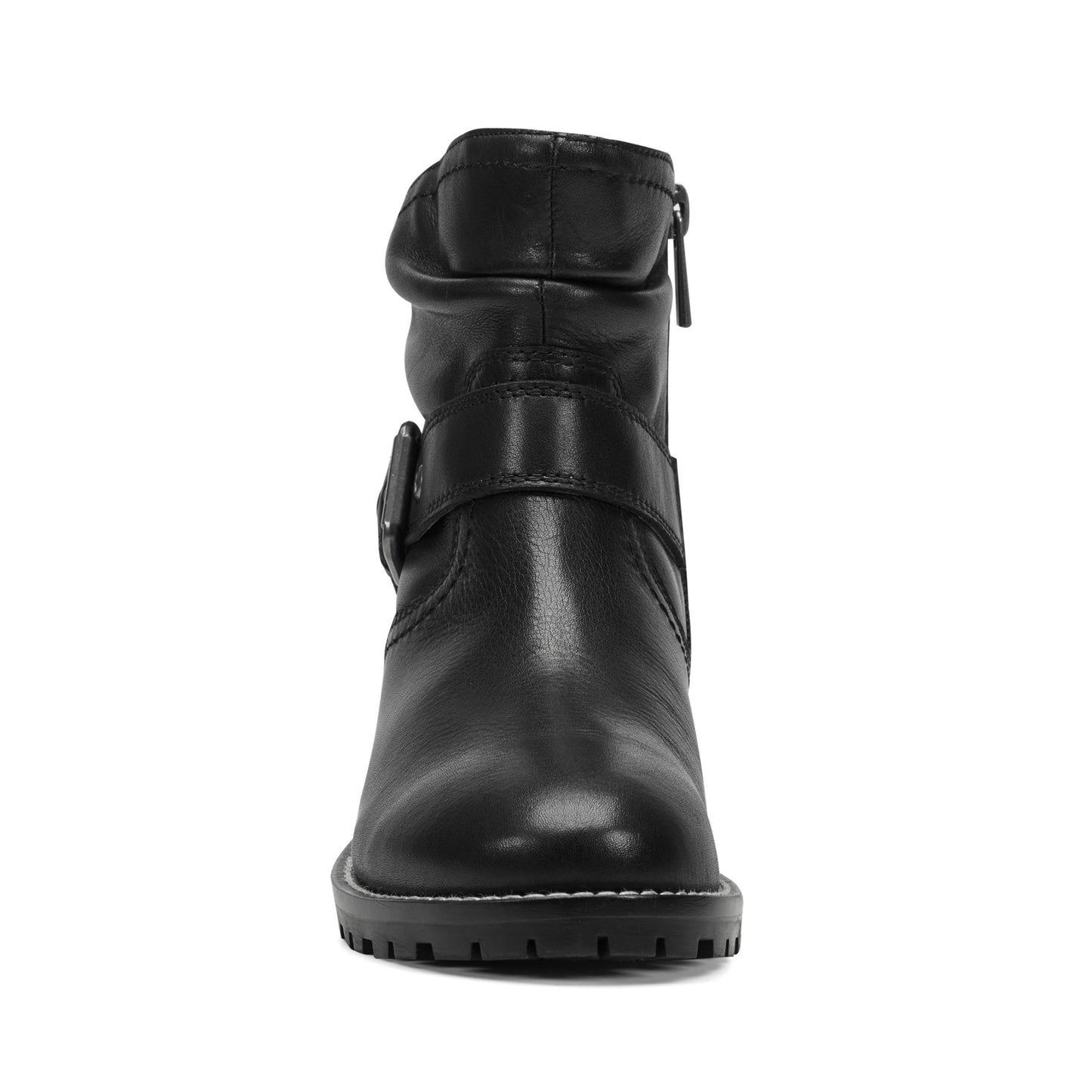 Earth Shoes Thrill Leather Ruched Booties