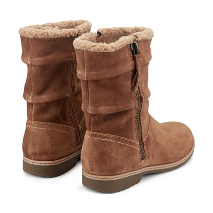 Earth Shoes Hyland Water Repellent Suede Booties
